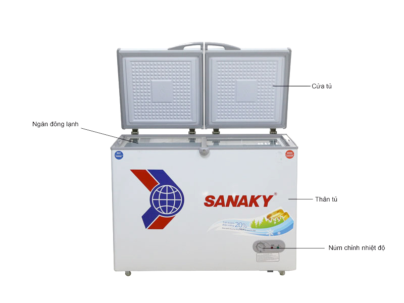 Tủ Đông Sanaky VH4099W3 Inverter