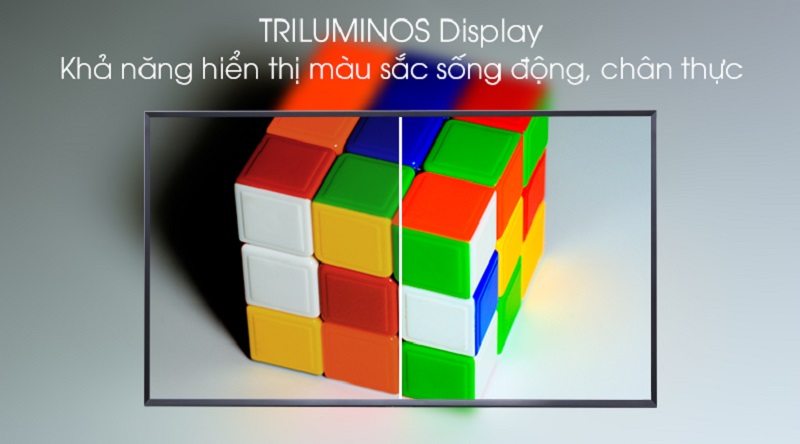 Android Tivi Sony 4K 43 inch KD-43X8500G-TRILUMINOS Display tái tạo màu sắc sống động 