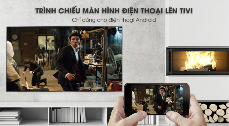 Smart Tivi LG 4K 55 inch 55SM8100PTA - Screen Mirroring