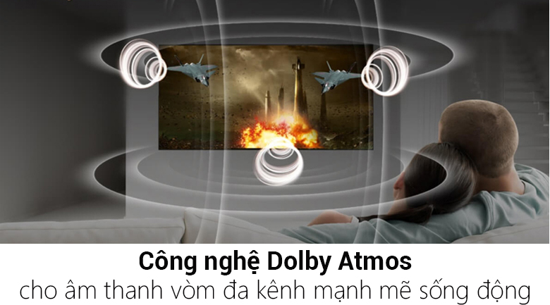 Công nghệ Dolby Atmos - Smart Tivi LG 4K 55 inch 55SM9000PTA