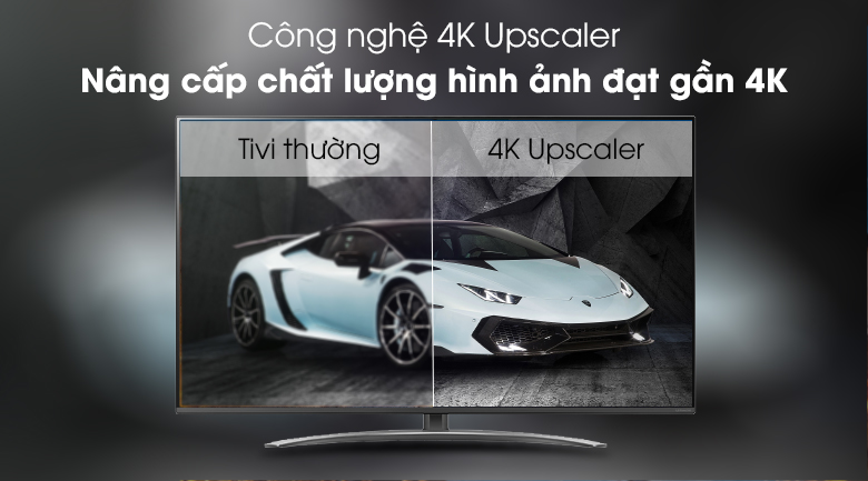 Up scaler - Smart Tivi LG 4K 65 inch 65SM8100PTA Mẫu 2019