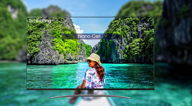 Công nghệ màn hình Nano Cell hiện đại - Smart Tivi LG 4K 65 inch 65SM8600PTA Mẫu 2019 