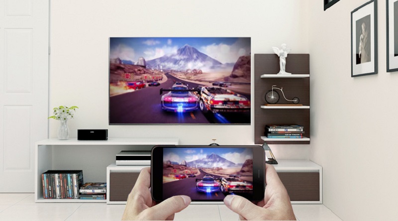 Smart Tivi LG 4K 65 inch 65UM7400PTA-Trình chiếu nội dung điện thoại lên tivi với Screen Mirroring