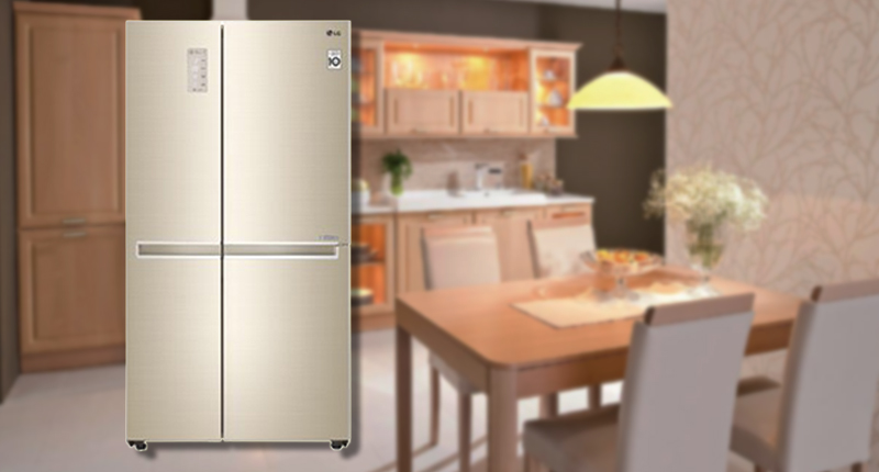 Chiếc tủ lạnh hiện đại với thiết kế sang trọng và tinh tế