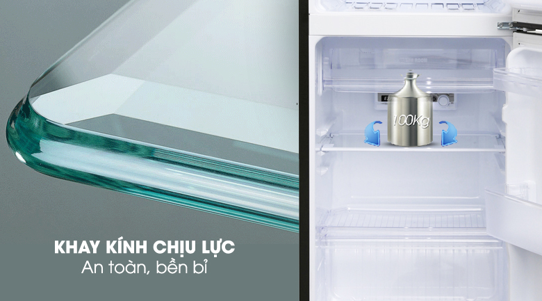 Tủ lạnh Sharp Inverter 165 lít SJ-X176E-SL - Bộ phân tử bạc Nano Ag+